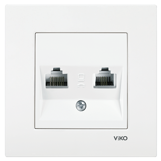 Data-Nümeris Telefon Prizi (RJ45 CAT6 - RJ11)