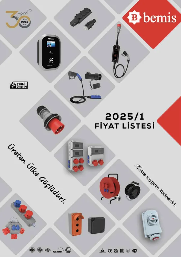 BEMİS 2025-1 FİYAT LİSTESİ