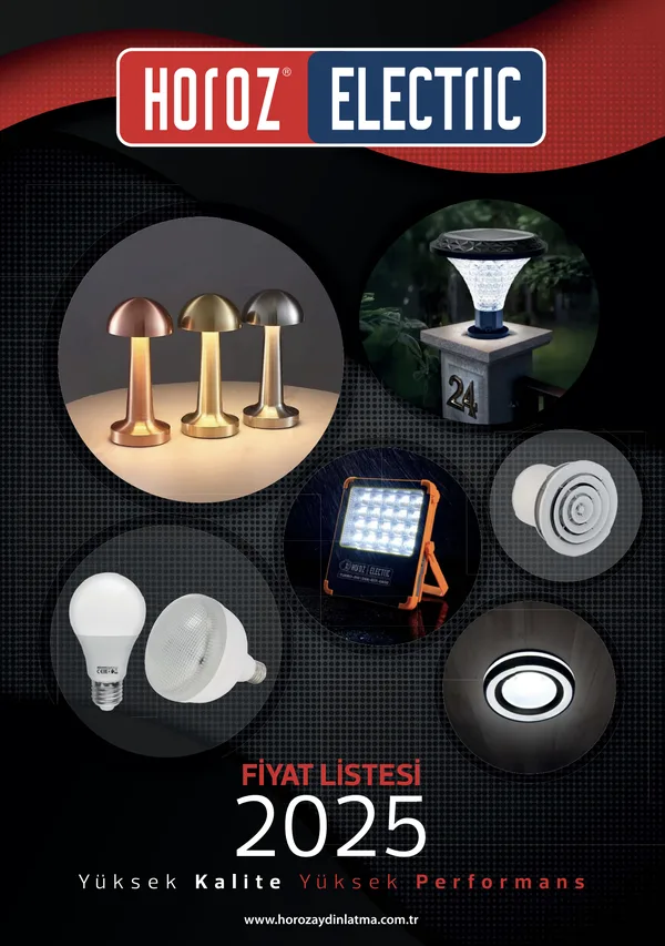 Horoz Electric 2025 Fiyat Listesi