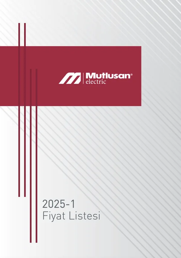 Mutlusan 2025-1 Fiyat Listesi